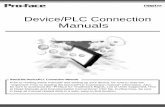 Device/PLC Connection Manuals - Pro-face America … more information, refer to the GP-PRO/PBIII for Win-dows Operation Manual. Reference Reference 1.1.1 System Area Start Address