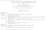 PRICE THEORY: AN INTERMEDIATE TEXT by David Friedman THEORY... · PRICE THEORY: AN INTERMEDIATE TEXT by David Friedman Price Theory: An Intermediate Text by David D. Friedman Published