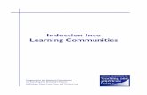 Induction Into Learning Communities - The … Into Learning Communities i Contents Executive Summary 1 Background 2 Understanding Induction ...