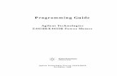 Programming Guide - naic.edunaic.edu/~phil/hardware/Misc/powerMeters/E4418-90029_prog_man.pdfProgramming Guide Agilent Technologies ... The Agilent E4418B User’s Guide and the Agilent