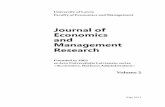 Journal of Economics and Management Research of Economics and Management Research, Volume 2. Riga: University of Latvia, 2013, 146 pages. The Journal of Economics and Management Research