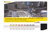 Compact Modular Fuse Holders With the Industry’s Best …€¦ · Compact Modular Fuse Holders With the Industry’s Best Ratings ... Advanced comb-bus bar and PLC communication