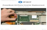 PowerBook G3 Pismo Inverter Replacement inverter powers the LCD backlight and is not a difficult part to replace. ... PowerBook G3 Pismo ... thermal paste guide that makes replacing