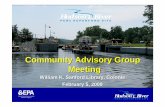 Community Advisory GroupCommunity Advisory … Presentation 2-5-09.pdfCommunity Advisory GroupCommunity Advisory Group MeetingMeeting William K. Sanford Library,William K. Sanford