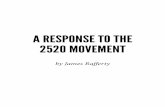 A Response to the 2520 Movement - …c767201.r1.cf2.rackcdn.com/.../a-response-to-the-2520-movement.pdf · A RESPONSE TO THE 2520 MOVEMENT !! The following study is a response to