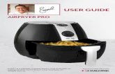 AIRFRYER PRO - QVC · 888-525-6745 AFTER SALES SUPPORT 3 Emeril™ Airfryer Pro MODEL: EML FT 41828 service@kalorik.com Caution! • Always place the appliance on a horizontal, level,