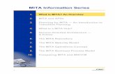 MITA Information Series · MITA Information Series 1 1. What is ... 4. What is a MITA Hub? 5. Service-Oriented Architecture — ... IT transformation across the Medicaid enterprise