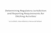 Determining Regulatory Jurisdiction and Reporting ...agriculture.vermont.gov/sites/ag/files/pdf/water_quality/DEC Stream... · Determining Regulatory Jurisdiction and Reporting Requirements