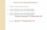 Plan for the following lectures - Concordia Universityusers.encs.concordia.ca/~andrea/indu421/Presentation 2.pdfUncertainty regarding the mission of the facility The occupants of the