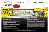 28 Annual Rules of Engagement - law.ku.edulaw.ku.edu/sites/law.ku.edu/files/docs/media_law/2015/2015_Media...aftermath of an earthquake, ... for insurance professionals attending this