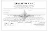 Math Stars H 2 7 D I 3 8 E J 4 9 TotalCorrect Scorer’sInitials CSSMA Major Sponsors UniversityofToronto UBCMathClub CanadianMathematicalSociety Expii.inc. VariousPACcommittees THISPAGEISINTENTIONALLYLEFTBLANK