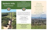 Baldwin Hills O - California State Parks · Baldwin Hills Scenic Overlook ... oil company began injecting salt water into ... • Riding a bicycle on unpaved trails is not allowed.