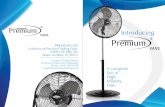 Premum FANS PREMIUM USA A division of Precision … division of Precision Trading Corp. 1 5800 NW 48th Ave Miami Gardens, FL 33014 Contact: Sender Rosen Director of Sales and ... Heavy-Duty