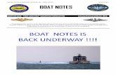 OAT NOTES IS AK UNDERWAY - USSVI Groton Baseussvigroton.org/wp-content/uploads/2018/01/USSVI-Groton-Boat-Notes... · nese records, she was bombed near the southern entrance to the