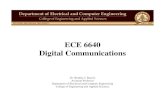 ECE 6640 Digital Communications - Western Michigan …bazuinb/ECE6640/Lectu… ·  · 2017-01-09ECE 6640 Digital Communications Dr. Bradley J. Bazuin ... • Error correction and