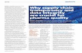Why Supply Chain Transparency and Data Integrity are ... - …€¦ · Title: Why Supply Chain Transparency and Data Integrity are Crucial for Pharma Quality Author: Robert Gaertner