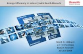 Energy Efficiency in Industry with Bosch Rexroth · Mannesmann Rexroth with ... Rexroth 4EE – Rexroth for Energy Efficiency 4 effective principles for energy efficient solutions.