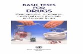 apps.who.intapps.who.int/medicinedocs/pdf/h1793e/h1793e.pdfBASIC TESTS FOR DRUGS Pharmaceutical substances, medicinal plant materials and dosage forms World Health Organization Geneva