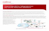 Improving Utility Teleprotection via Carrier Ethernet ... Utility Teleprotection via...The most recognizable aspect of an electric utility network is its transmission and distribution