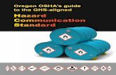GHS-aligned Hazard Communication Standard guidebookosha.oregon.gov/OSHAPubs/4960.pdf · Oregon OSHA’s guide to the GHS-aligned Hazard Communication Standard This document is an