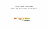 HORIZON POWER 2008/09 ANNUAL REPORTfile/horizon+power+ar+2008-9.pdf · gas-fired power station on the system. ... Horizon Power was funded for Aboriginal and Remote Communities Power
