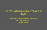 SC DRUGS, CHEMISTS, & THE LAW - Welcome to the OLLI … · SC 203 DRUGS, CHEMISTS, & THE LAW WEEK ONE: ... •Surgeon in Neros armies •De Materia Medica . GALEN OF PERGAMON 129-217