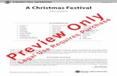 CONCERT FULL ORCHESTRA Grade 3½ A Christmas … · Please note: Our band and orchestra music is now being collated by an automatic high-speed system. The enclosed parts are now sorted