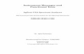 Instrument Messages and Functional Testsnagui/labequip/speca/files/n1996005.pdf · Instrument Messages and Functional Tests Agilent CSA Spectrum Analyzer ... 6 Chapter 1 Instrument