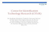 Center for Identification Technology Research (CITeR) · Center for Identification Technology Research ... Center for Identification Technology Research (CITeR) ... ndMaio, Jain,