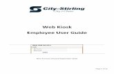 Web Kiosk Employee User Guide - City of Stirling WSS Emplo… · Web Kiosk . Employee User Guide . ... Introduction what is Web Kiosk (Web Self Service)? ... At the bottom of this