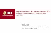 Regional Business & Climate Summit 2017climate.gov.ph/images/NDC/Laguna/J.EALA---BPI-SEF-Regional... · Regional Business & Climate Summit 2017 ... PHILIPPINES Among the Fastest ASEAN