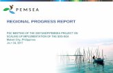 REGIONAL PROGRESS REPORT - pemsea.orgpemsea.org/sites/default/files/images/Regional Progress Report 2016... · economy in the East Asian region, ... Regional knowledge sharing platform