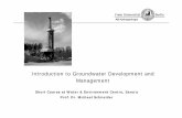 It d it t G d t D l t d Introduction to Groundwater ... · It d it t G d t D l t d Introduction to Groundwater Development and ... • Fundamental questions in the context of groundwater
