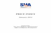 PRICE INDEX - Marylandsha.md.gov/ohd2/MDSHA_PriceIndex_Jan2014.pdf · PRICE INDEX January 2014 ... BA1365187 1 10,000.00 10,000.00 03/06/2012 AA4935130 1 15,000.00 15,000.00 03/08/2012