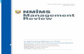 Management Review - NMIMS Review Volume XXII October - November 2012 ... Mari Sudha Babita Kumar ... International Journal of Pharmaceutical and Healthcare Marketing,