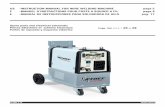 MultiMig 621 Welder Operating Manual - Chief Automotive · US -INSTRUCTION MANUAL FOR WIRE WELDING MACHINE page 2 ... user must therefore be educated against the ... In synergic MIG