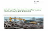 UK Strategy for the Management of Solid Low Level ... · The UK strategy for the management of solid low level radioactive waste from the nuclear industry ... Unlike High Level Waste
