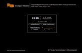 Programmer Manual - Instrumart Resolution LCD Encoder Programmer HR-E® LCD, HR-E® LCD 4-20, HR-LCD 4-20 scaled/unscaled ENC-PM-02040-EN-02 (March 2017) Programmer Manual