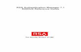 RSA Authentication Manager 7.1 RADIUS Reference GuideFILE/RADIUS_Ref.pdf · RSA Authentication Manager 7.1 RADIUS Reference Guide Preface 5 Preface About This Guide This guide describes