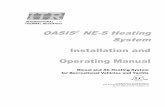 OASIS NE-SHeating System Installation and Operating …€¦ · OASIS®NE-SHeating System Installation and Operating Manual Diesel and AC Heating System for Recreational Vehicles