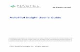 AutoPilot Insight User’s Guide - Nastel · AutoPilot Insight User’s Guide CONFIDENTIALITY STATEMENT: ... technologies such as Kafka, STORM, Spark, MQTT, log files, Python, REST,