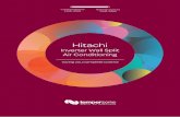 Hitachi - Ducted Air Conditioning: Heating & Cooling Systems€¦ · While their high-speed cooling and heating capacity generates cool or warm air faster, a multi-directional auto-swing