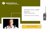 ASTRO XTSTM 2500 Model II - Amazon S3RadioTraining… · ASTRO® XTS™ 2500 Model II 1 ... program. Accordingly, any copyrighted Motorola computer ... Nuisance Delete (NUIS Menu)