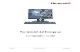 Pro-Watch® 4.2 Enterprise - Honeywell Integrated Security · 1-2 Overview Enterprise Overview 1.1 Enterprise Overview A Pro-Watch Enterprise system is a system that consists of …