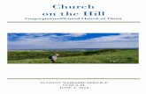Church on the Hill - Congregational Church of Boca Raton …churchofboca.org/bulletin/bulletin.pdf ·  · 2018-04-06Quiet Time “Be still, and know that I am God.” Psalm 46:10