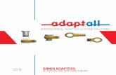 international adapter & fitting solutions - Home | Adaptall · international adapter & fitting solutions 2016 BANJO ADAPTERS JIC, BSPP, DIN TUBE, HOSE-BARB, & METRIC