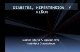 DIABETES, HIPERTENSION Y RIÑON · Barrios V et al. JRAAS 2010;10:168-73. ... vs. Control Menos Estricto ... ¿Que tan bien se trata la HTA en Diabeticos? CMAJ, ...