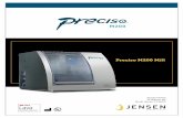 Preciso M200 Mill - Jensen Dentaljensendental.com/wp-content/uploads/2015/08/Preciso_M200_Mill...This manual will enable you to properly and safely use the Preciso M200 mill and ...