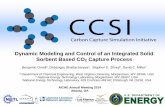 Dynamic Modeling and Control of an Integrated Solid ... Modeling and Control of an Integrated Solid Sorbent Based CO 2 ... model developed in both ACM and gPROMS . 6