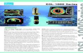 (Control /Keyboard/Hull) : DSL-1000 Series 80 kHz (DSL-1000-80), 140 kHz (DSL-1000-140) or 180 kHz (DSL-1000-180) Sonar, Bottom (Side) Scanning, Echo Sounder 8 user-definable ranges